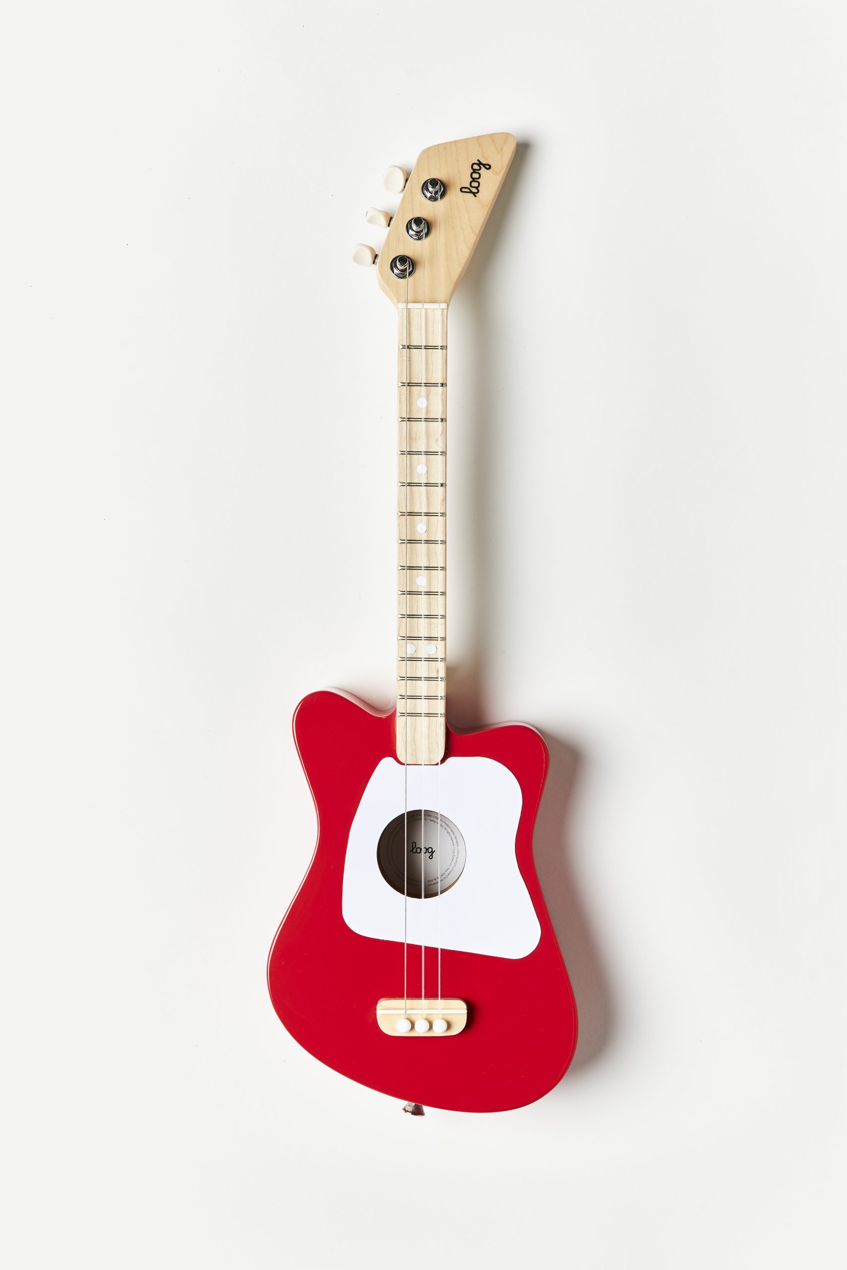 20200601_LoogGuitars_0102_V2 Guitarra Mini Acustica - Roja - Imagen 1