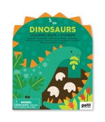 Libro de Colorear con Stickers - Dinosaurios