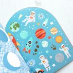Libro de Colorear con Stickers - Outer Space - Imagen 2