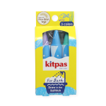 Kitpas Rice bran Wax Bath Crayons 3 Colors - Fish (Purple, Blue, Green)