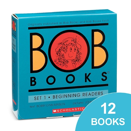 566-92b8e850-cc09-48d5-b8cf-96b46361af4f.jpg Bob Books: Set 1 - Beginning Readers Box Set (12 Books) - Imagen 1