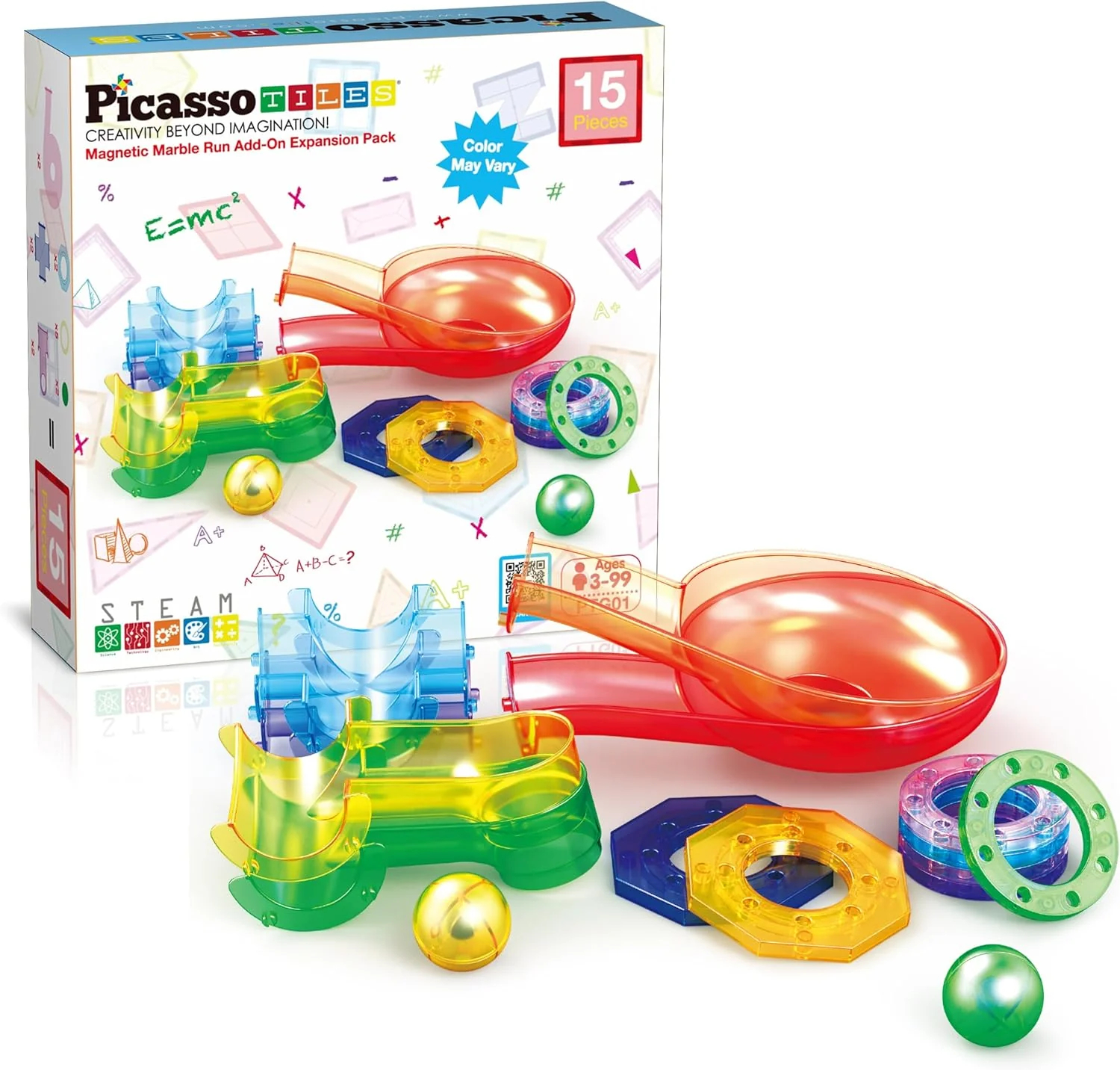 566-67bc7a4a-2d8d-4ae8-9d65-a93c10bbc278.jpg Picasso Tiles Marble Run - Imagen 1