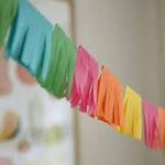Guirnalda papel