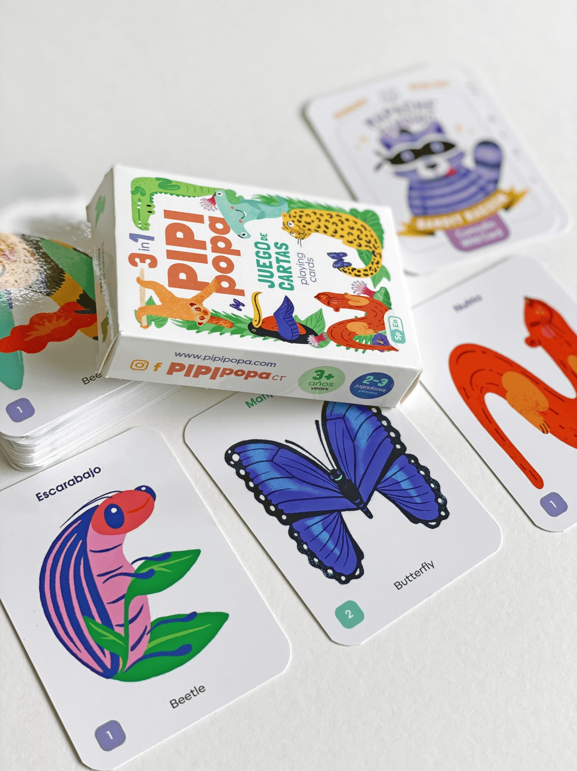 Juego de Cartas Abecedario Flora y Fauna