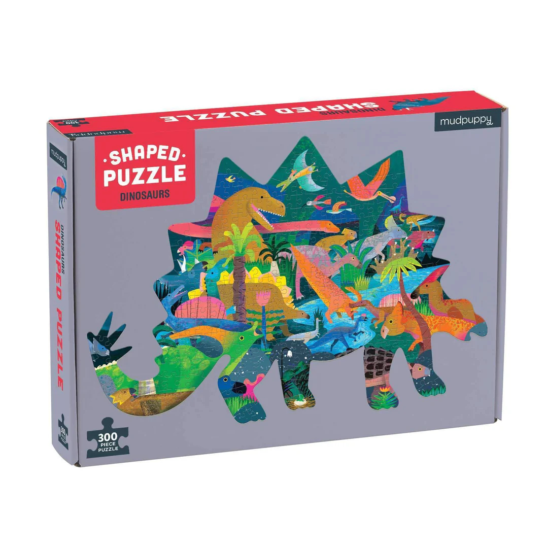 566-cd0e6aa3-3e2b-42e1-b19a-be6f542f5feb.jpg Puz 300 Shaped Scene Dinosaurs - Imagen 1