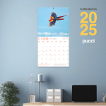 Calendario Aves Pucci