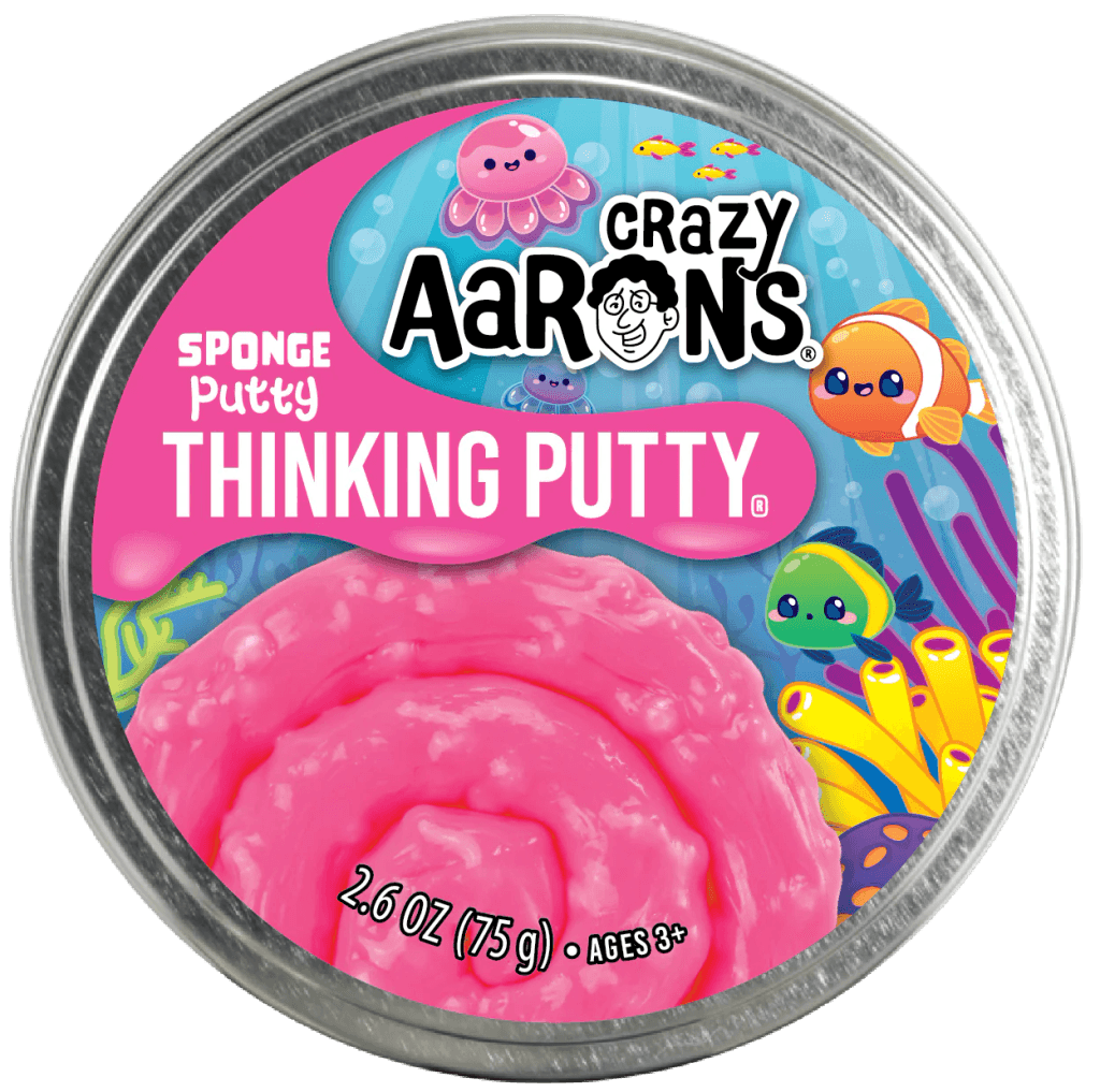 566-01969345-df2e-72c6-b0fa-6ac81df47b15.png Sponge Putty - Full Size 4" Thinking Putty - Imagen 1