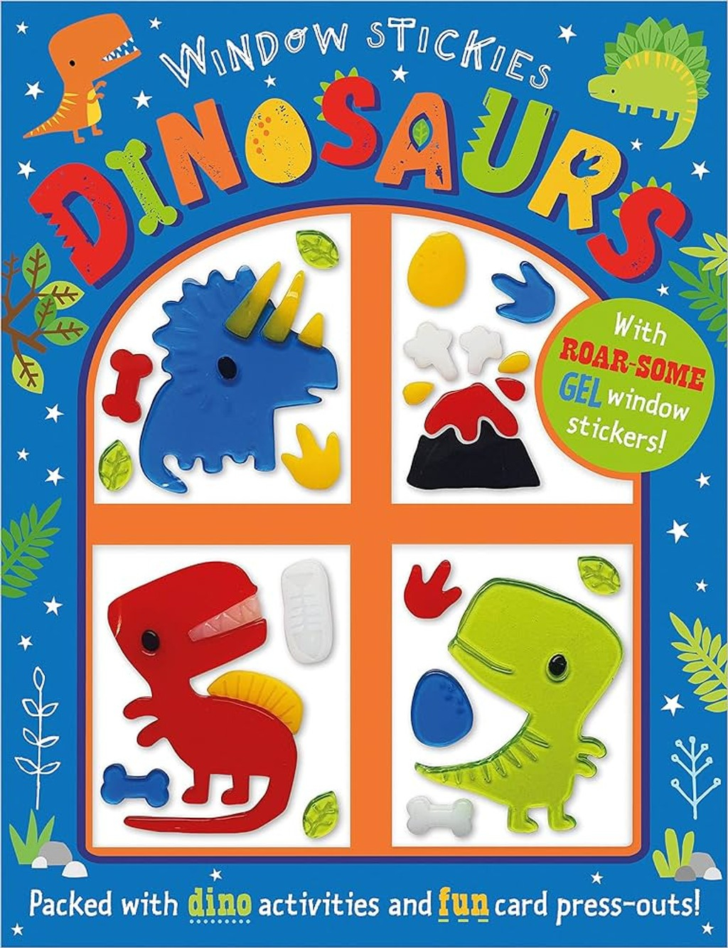 566-0196e0b2-41fc-72d8-be14-e63c25b80760.jpg Window Stickies Dinosaurs - Imagen 1