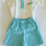 Conjunto Vichy niño 18m