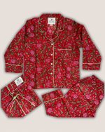 Pijama 2T - Flores Rojas