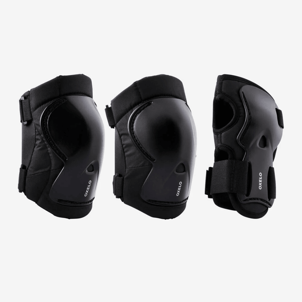 566-01999170-ab8b-70ac-80ab-bc2fdfd7ab6d.png Set de protección negro (9-15años) - Imagen 1