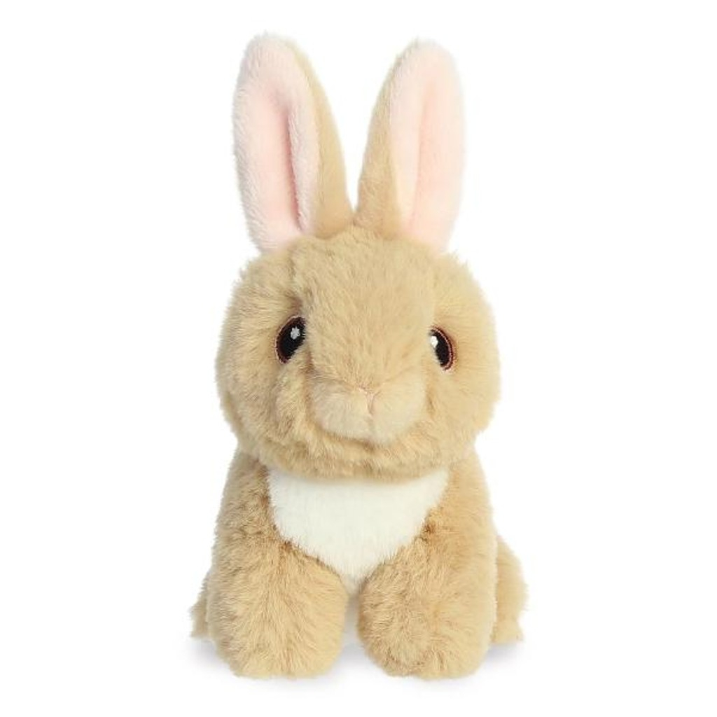566-0199e3d2-c590-7079-8f9e-b1127630144d.jpg Eco Nation - 5" Mini Tan Bunny - Imagen 1