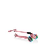 Scooter Globber Primo Foldable Lights Plus- Pastel Pink - Imagen 2