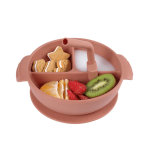 Silicone Divided Suction Bowl
