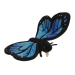 Morpho Butterfly 13"