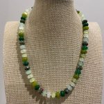 Collar Piedras verdes