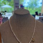 Collar perlas 3 charms