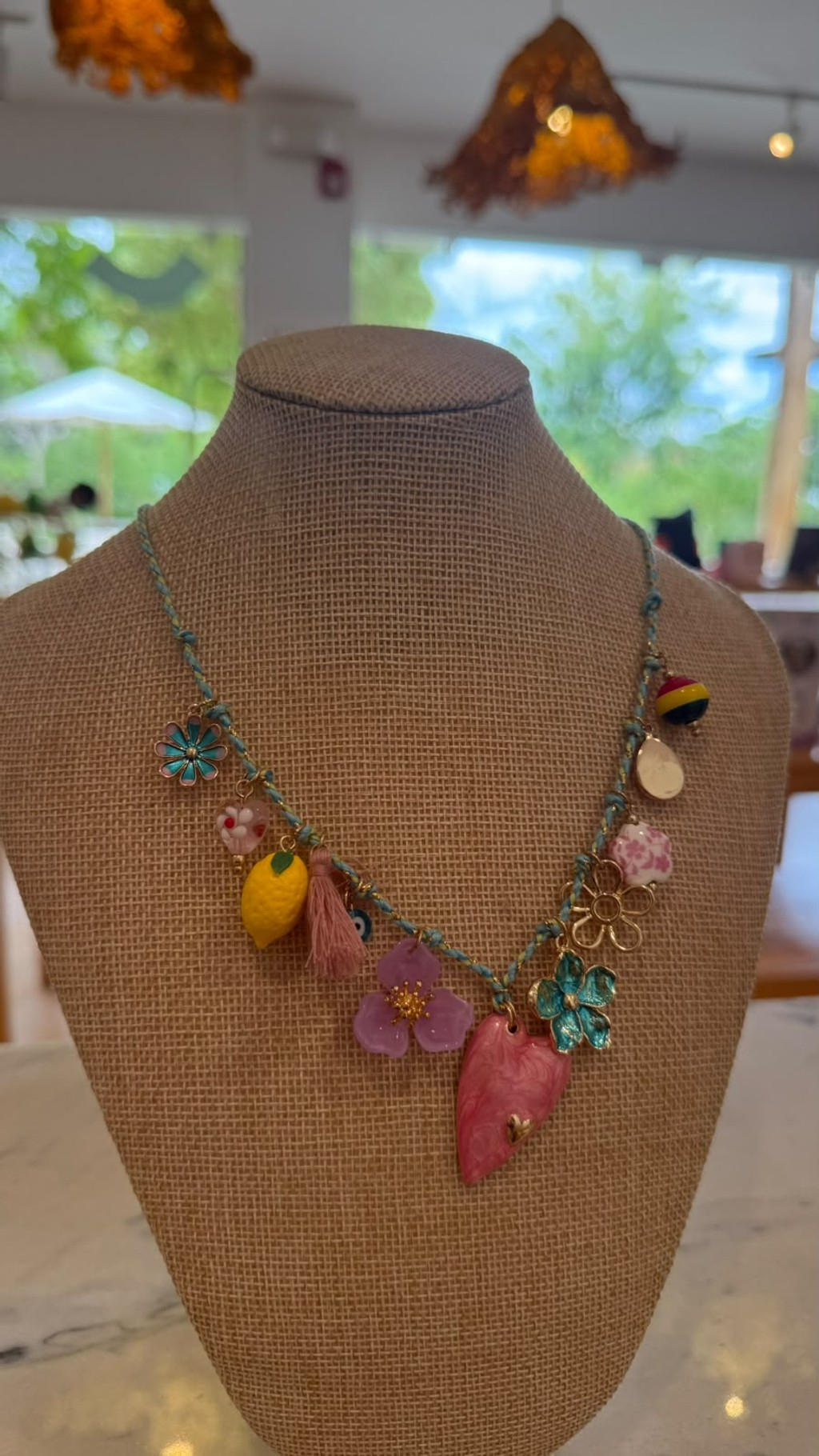 566-01a0ca78-5255-74be-adce-561d49823657.jpg Collar charms hilo celeste - Imagen 1